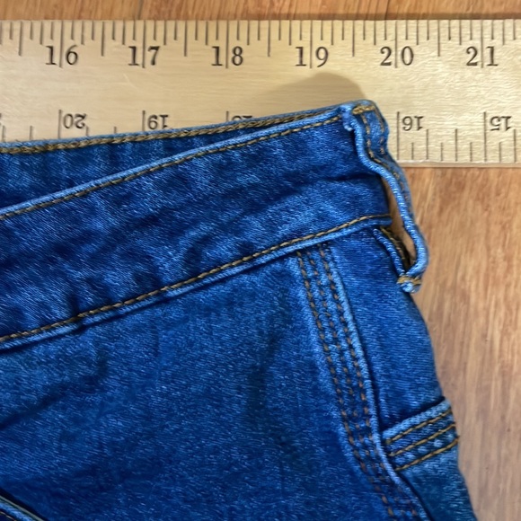 Guide Gear Jean Cargo Shorts tag Size 42 98% Cotton 2% Spandex Blue Carpenter - Picture 11 of 11